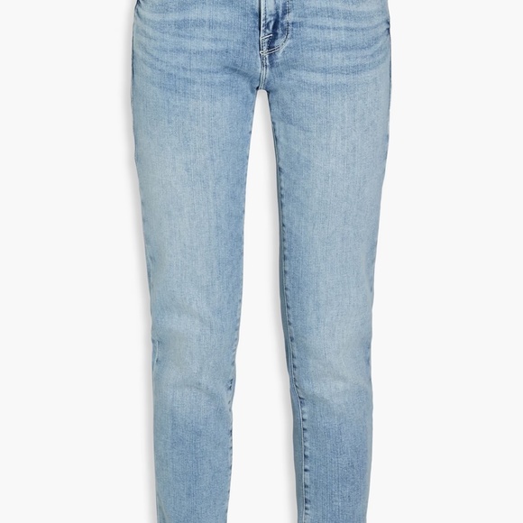 NWT Frame Le Garcon Cropped Slim Jean - 24 - Picture 1 of 6